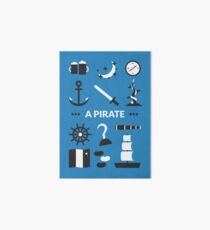 Once Upon A Time - A Pirate Art Board