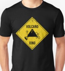 Vulkanüberquerung Unisex T-Shirt