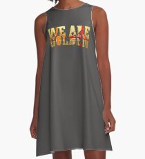We are Golden A-Line Dress