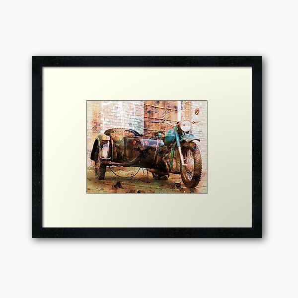 The Backroads of My Mind Framed Art Print