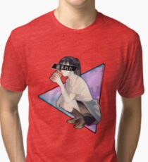 STOLEN - Sad Japanese Aesthetic Tri-blend T-Shirt