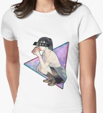 STOLEN - Sad Japanese Aesthetic Women's Fitted T-Shirt