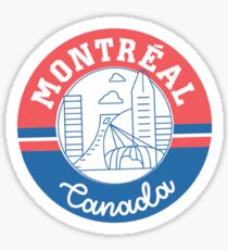 Montreal Canada Sticker