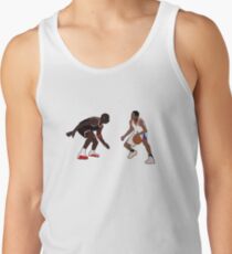 Allen Iverson gegen Michael Jordan Tank Top