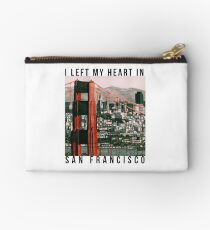 I left my heart in San Francisco Studio Pouch