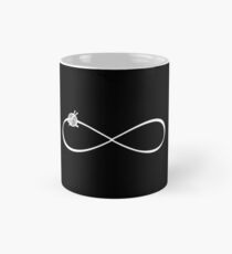 Infinity knitting yarn symbol / knitters gifts Mug