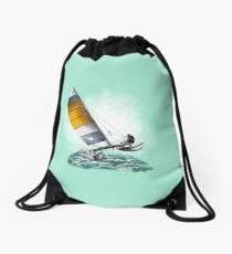catamaran Drawstring Bag