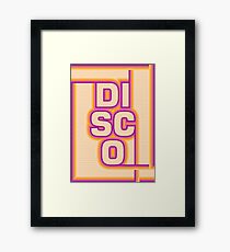 Disco Framed Print