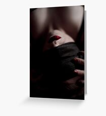 Black Cherry Greeting Card