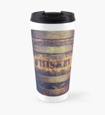 Rustikales amerikanisches Whisky-Fass Thermobecher