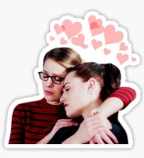 Supercorp Hearts Sticker