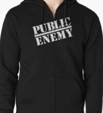Public Enemy Zipped Hoodie
