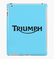 Triumph 05' Style Distressed - Black iPad Case/Skin