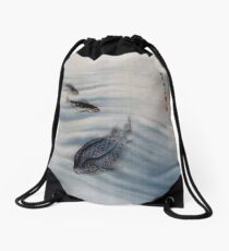 Seki Shūkō Fishes Drawstring Bag