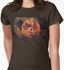 quasar teleportation Women's Fitted T-Shirt
