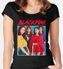 BLACKPINK Band Tee Fitted Scoop T-Shirt