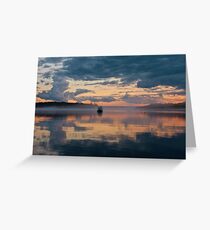 Sunset after the Storm Greeting Card