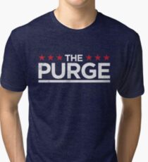THE PURGE Tri-blend T-Shirt