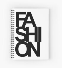 FASHION Book Cover Printable Poster, High Fashion, Scandinavian Print, Nordic Poster, Home Decor, Affiche Scandinave, Tom Ford Spiral Notebook