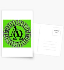 Alpha & Omega Postcards