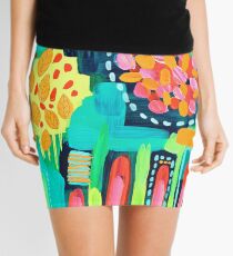 Aerial Abstract III Mini Skirt