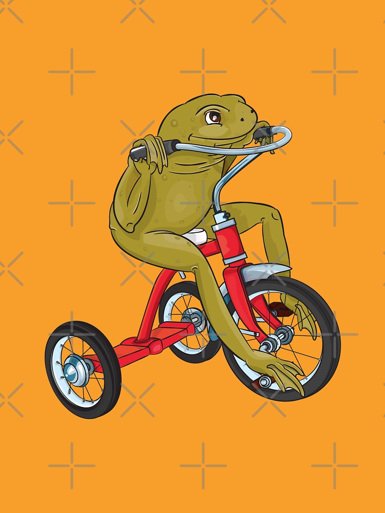 "Tricycle Frog" TShirt by natsmith1 Redbubble