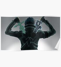 Kirito x Asuna Sword Art Online SAO Poster