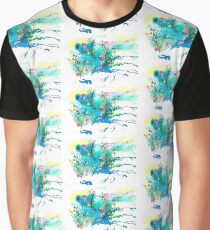 aura forest - Watercolor illustration Graphic T-Shirt