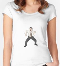 David Brent | Dance Fitted Scoop T-Shirt