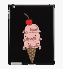 Funny Blobfish Perfect for Fish Lovers Icecream blobfish iPad Case/Skin