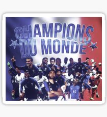 Champions du monde - france worldcup champion Sticker
