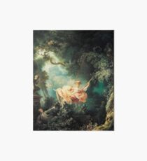 HD The Swing, by Jean-Honoré Fragonard HIGH DEFINITION Art Board