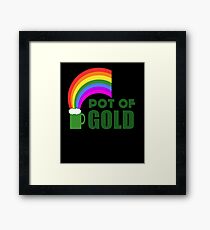 Pot Of Gold Framed Print