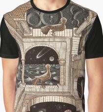 MC ESCHER - "Another World II" painting Graphic T-Shirt