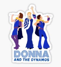 Donna and The Dynamos Mamma Mia Sticker