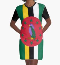 Commonwealth of Dominica Graphic T-Shirt Dress