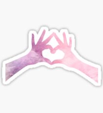 Sigma Kappa Sorority Hand Signal Sticker