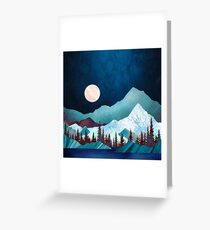 Moon Bay Greeting Card