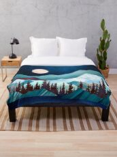 Moon Bay Throw Blanket