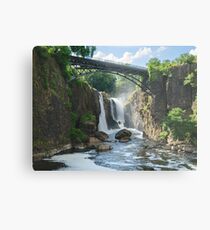 Paterson Falls, New Jersey Metal Print