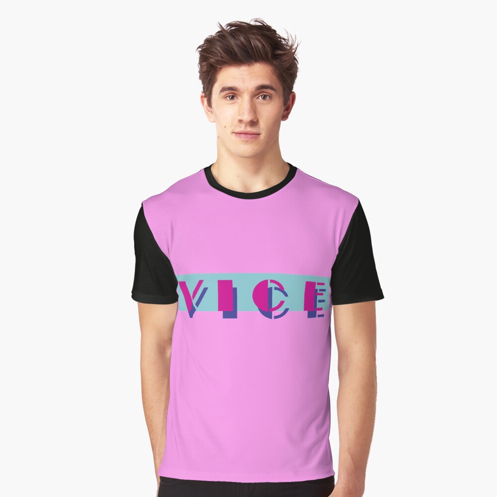 miami vice style t shirt