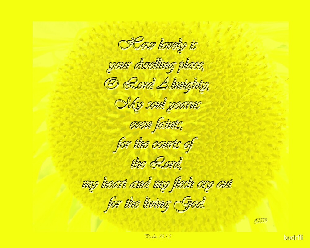 Psalm 84 1 2 By Budrfli Redbubble Psalm 84 1 2 By Budrfli Redbubble