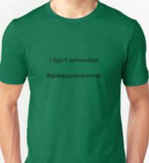 I don't remember Unisex T-Shirt