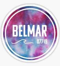 Belmar - Tie Dye Sticker