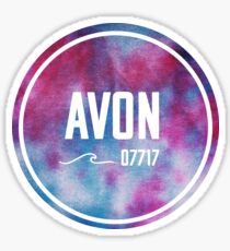 Avon-by-the-Sea - Tie Dye Sticker