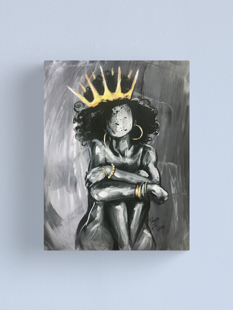 Alternate view of Naturally Queen IX Canvas Print