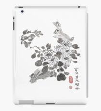Bunnies and Daisies iPad Case/Skin