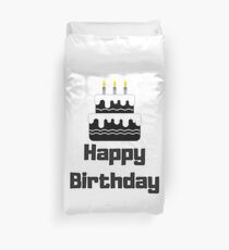 Happy Birthday Celebration Duvet Cover