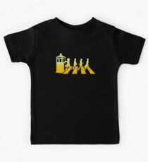 Abbey Road Tardis Doctor Who Kids Tee