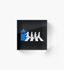 Abbey Road Tardis Doctor Who Acrylic Block